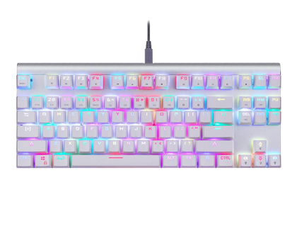 Klawiatura Motospeed CK101 RGB (Outemu Red) CK101-white-red